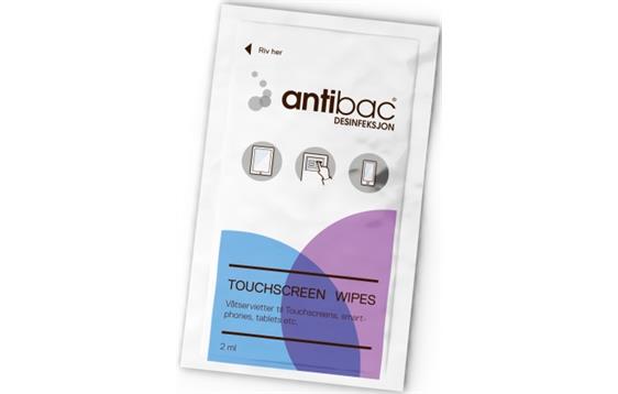 131590 Antibac 603026 Rens ANTIBAC Touchscreen (95) Antibac rens for berøringsskjermer/mobil